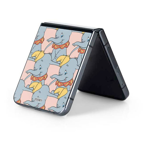 Disney Dumbo Face Pattern Galaxy Z Flip5 5G Skin